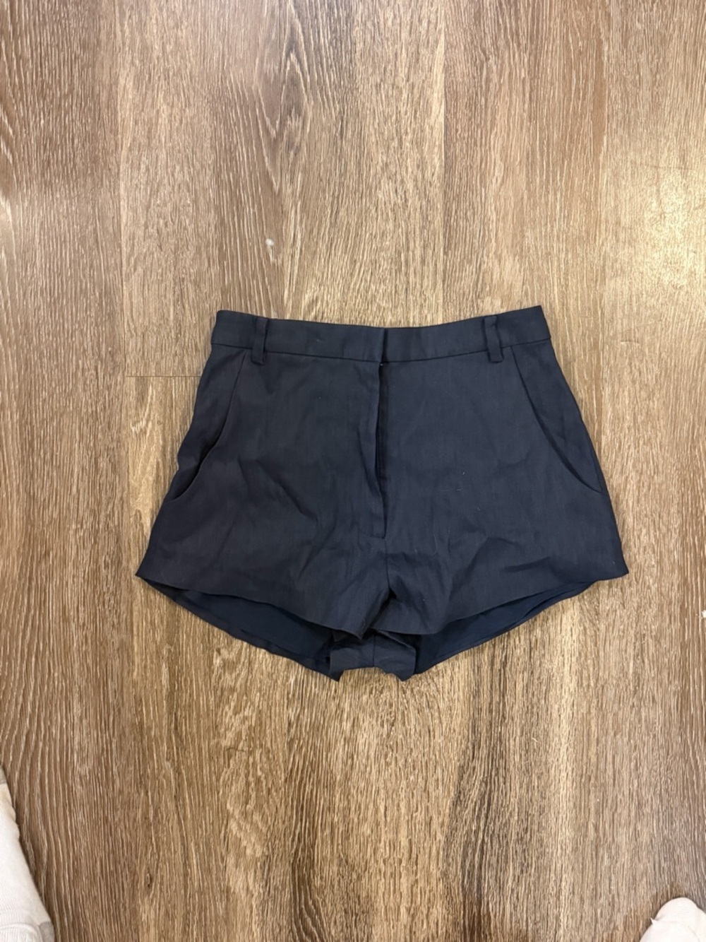 Amanda Uprichard Olivette Shorts in Navy